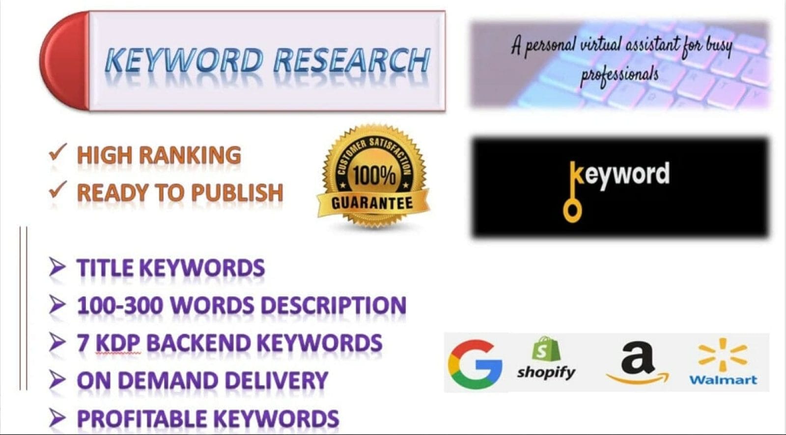 Backend Keyword Research for Amazon