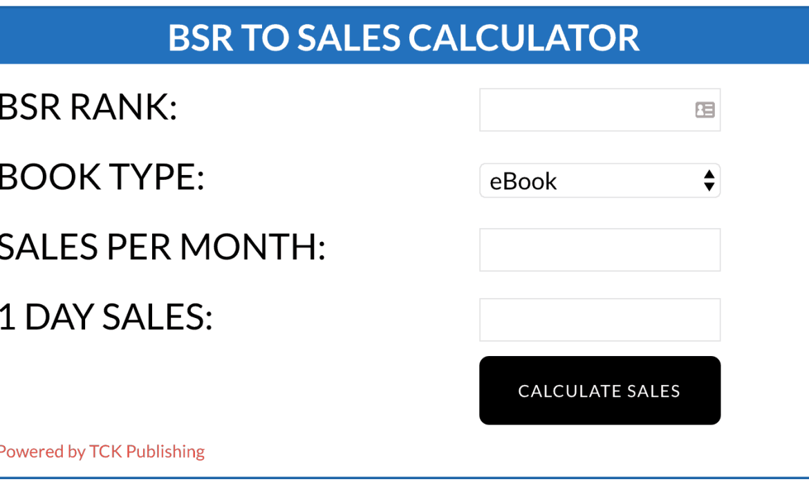 Amazon Rank Calculator – How to Use an Amazon Rank Calculator to Estimate Your Monthly Sales on Amazon